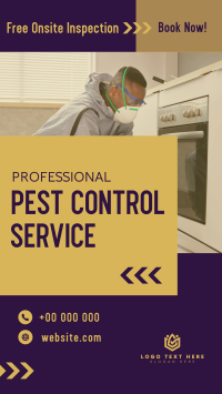 Professional Pest Control Facebook Story Design