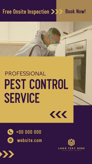Professional Pest Control Facebook story Image Preview