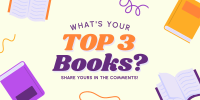 Top 3 Fave Books Twitter post Image Preview