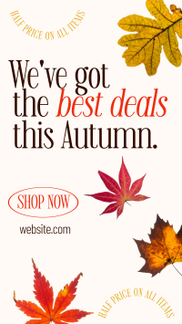 Autumn Leaves Instagram Reel Design