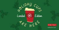 Christmas Cups Facebook Ad Design
