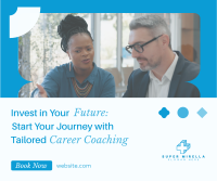 Tailored Career Coaching Facebook Post Design