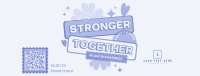 We're Stronger than Cancer Facebook Cover Design