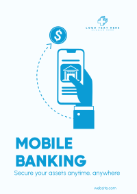 Mobile Banking Flyer Image Preview