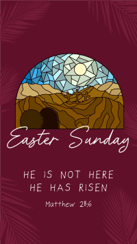 Modern Easter Sunday TikTok video Image Preview