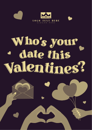 Who’s your date this Valentines? Flyer Image Preview