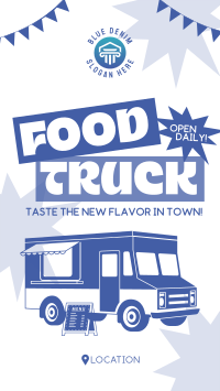 Playful Food Truck Festival Instagram Reel Image Preview