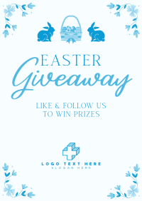 Easter Bunny Giveaway Poster Image Preview