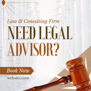 Legal Advising Instagram post Image Preview