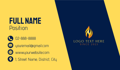 Professional Angle Business Card