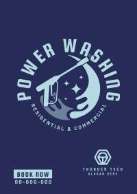 Power Washer Cleaner Poster Image Preview