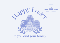 Easter Egg Hunt Postcard Image Preview