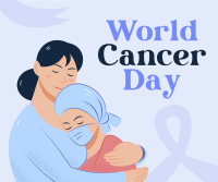 Cancer Day Patient Facebook Post Design