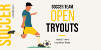 Soccer Tryouts Twitter post Image Preview