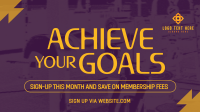Fitness Gym Membership Animation Preview