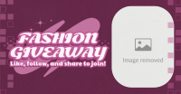 Y2K Fashion Brand Giveaway Facebook ad Image Preview