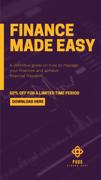 Financial Guide eBook  Instagram story Image Preview