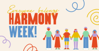United Harmony Week Facebook Ad Design