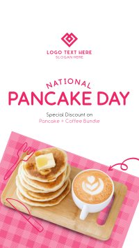 Picnic Pancake Facebook Story Design