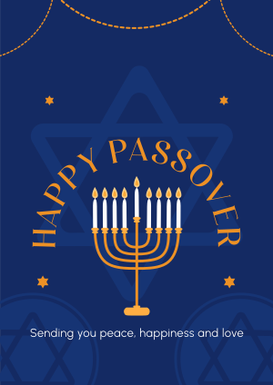 Happy Passover Greetings Flyer Image Preview