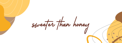 Sweeter than honey Tumblr banner Image Preview
