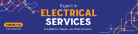 Electric Circuits LinkedIn Banner Design