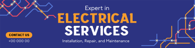 Electric Circuits LinkedIn banner Image Preview