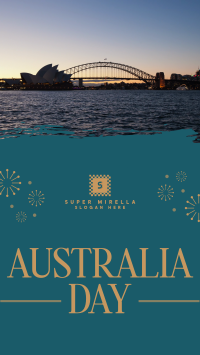 Australia Day Celebration Instagram Story Design