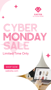 Quirky Cyber Monday Sale Instagram Reel Image Preview