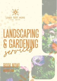 Landscaping & Gardening Flyer Design