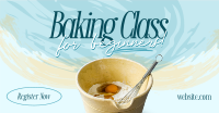 Beginner Baking Class Facebook Ad Design