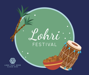Lohri Fest Badge Facebook post Image Preview