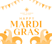 Mardi Gras Celebration Facebook post Image Preview