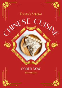 Chinese Cuisine Special Flyer Design