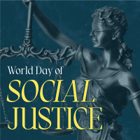 World Day of Social Justice Instagram post Image Preview