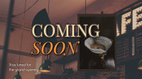 Cafe Opening Soon Facebook event cover Image Preview