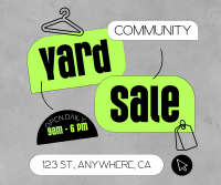 Community Yard Sale Thrift Facebook post Image Preview
