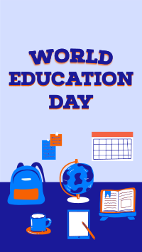 World Education Day TikTok Video Preview