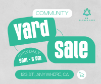 Community Yard Sale Thrift Facebook post Image Preview