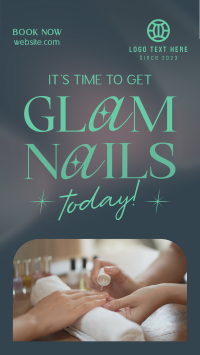Elegant Nail Salon TikTok video Image Preview