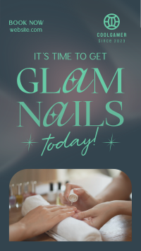 Elegant Nail Salon Video Image Preview