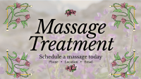 Art Nouveau Massage Treatment Facebook event cover Image Preview