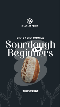 Beginner Sourdough Tutorial Video Image Preview