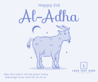 Eid Al Adha Goat Facebook post Image Preview