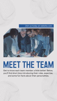 Corporate Team Instagram Reel Image Preview