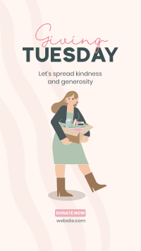 Tuesday Generosity Instagram Story Design