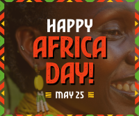 Africa Day Commemoration  Facebook Post Design
