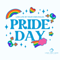 Pride Day Stickers Instagram post Image Preview