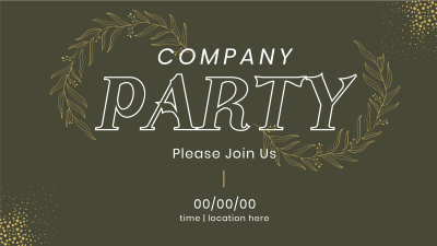 Company Party Facebook event cover Image Preview