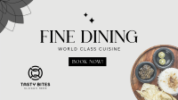 Fine Dining Facebook Event Cover Image Preview